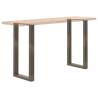 U-Shaped Coffee Table Legs - Natural Steel 50x(90-91) cm | HiPoMarket