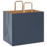 Paper Bags 50 pcs with Handles Blue - Eco-Friendly & Durable