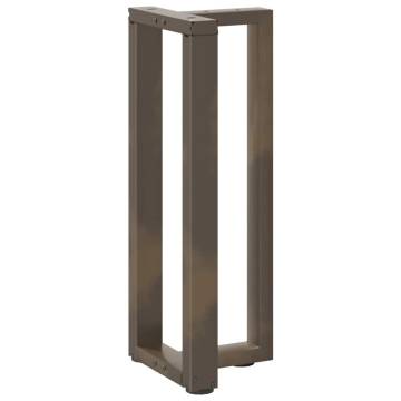 Console Table Legs T-Shaped - Durable Steel Design | HipoMarket