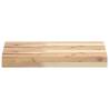 Floating Shelves 3 pcs | Untreated Solid Wood Acacia