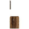 2 Piece Bathroom Furniture Set - Old Wood Finish | HipoMarket