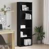  Bookcase Black Oak 60x30x189 cm Engineered Wood Colour black oak Quantity in Package 1 Height 189 cm Width 60 cm 