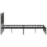 Brown Oak Bed Frame without Mattress - 137x190 cm | Hipomarket