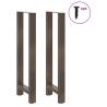 Natural Steel Coffee Table Legs - Sturdy & Stylish 2 pcs Set