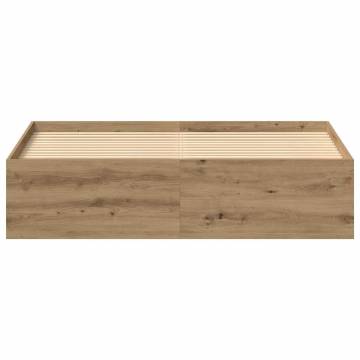 Artisan Oak Bed Frame 150x200 cm | Durable & Stylish Design