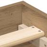 Artisan Oak Bed Frame 150x200 cm | Durable & Stylish Design