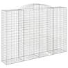 Arched Gabion Baskets - 30 pcs | Galvanised Iron 300x50x200/220 cm