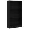 Bookcase Black Oak 60x24x109 cm | Stylish Storage Solution