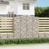  Arched Gabion Baskets 15 pcs 200x30x200220 cm Galvanised Iron Size 200 x 30 x 200/220 cm Quantity in Package 15 