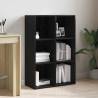  Book Cabinet Black Oak 66x30x98 cm Engineered Wood Colour black oak Size 66 x 30 x 98 cm Quantity in Package 1 