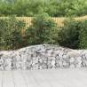 Arched Gabion Baskets 5 pcs 400x30x60/80 cm Galvanised Iron Size 400 x 30 x 60/80 cm Quantity in Package 5 