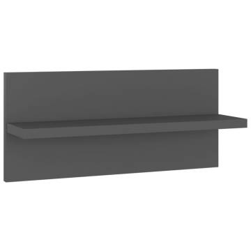 Stylish Wall Shelf Set – 4 Pcs Grey 40x11.5x18 cm