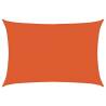 Sunshade Sail 4x6m HDPE Orange - Premium UV Protection