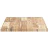 Rectangular Solid Wood Acacia Table Top - 80x40 cm