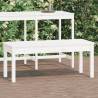  Garden Bench White 109x44x45 cm Solid Wood Pine Colour white pine Size 109 x 44 x 45 cm Quantity in Package 1 Number of 