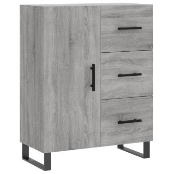 Highboard Grey Sonoma - Stylish Storage Solution | HipoMarket