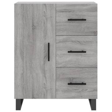 Highboard Grey Sonoma - Stylish Storage Solution | HipoMarket