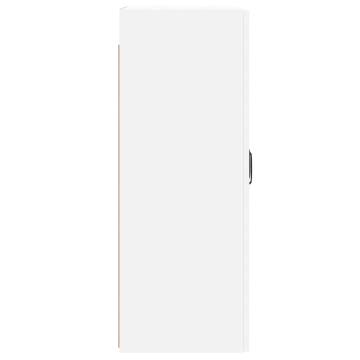 Elegant White Wall Mounted Cabinets - 2 Piece Set