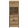 Bedside Cabinets 2 pcs with Drawer - Artisan Oak | Hipomarket