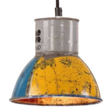 Industrial Hanging Lamp 25W Multicolour E27 - Unique Style