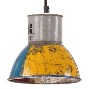 Industrial Hanging Lamp 25W Multicolour E27 - Unique Style