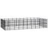 Outdoor Dog Kennel Steel 46.08 m² Size 960 x 480 x 200 cm Quantity in Package 1 