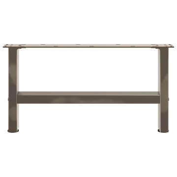 Coffee Table Legs Natural Steel 2 pcs - Sturdy & Stylish Design