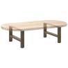 Coffee Table Legs Natural Steel 2 pcs - Sturdy & Stylish Design