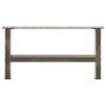 Natural Steel Coffee Table Legs - 70 cm - 2 pcs | Hipomarket UK