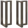  Bar Table Legs T-Shaped 2 pcs Natural Steel 50x35x(90-91) cm Steel Colour natural Size 50 x 35 x (90-91) cm Quantity in Package 1 Number of 