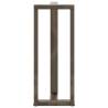 Bar Table Legs T-Shaped - 2 pcs Natural Steel | Hipomarket