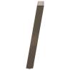 vidXL U-Shaped Dining Table Legs - Natural Steel 60x(72-73) cm