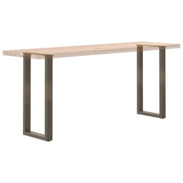 U-Shaped Coffee Table Legs - Natural Steel, Durable & Stylish