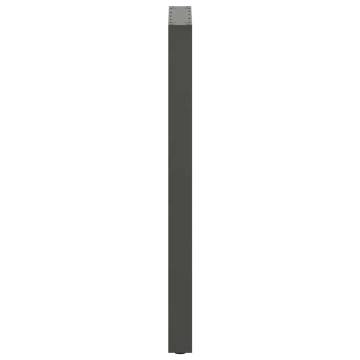 U-Shaped Coffee Table Legs - Anthracite Steel (50x110-111 cm)