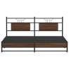 Bed Frame without Mattress - Brown Oak 160x200 cm | HipoMarket