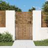 Corten Steel Garden Gate 105x180 cm - Square Design