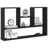 Wall Shelf - Black Oak 99x15x60 cm Engineered Wood | Hipomarket