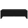 Monitor Stand with Drawers - Black Oak, 50x27x15 cm