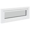 Basement Window RISOR 110x40 cm Tilt - Durable PVC Glass