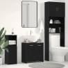  Bathroom Sink Cabinet Black Oak 60x33x60 cm Engineered Wood Colour black oak Number of 1 Number of Pieces 