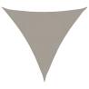 Sunshade Sail 160 gm² Triangular Light Grey - 4.5m HDPE | HipoMarket