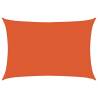 Sunshade Sail 160 gm² Rectangular Orange 5x6 m HDPE