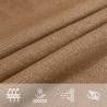 HDPE Sunshade Sail 2.5x2.5x3.5 m Taupe - UV & Mould Resistant