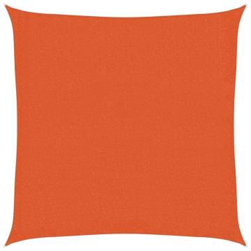 Sunshade Sail 2x2m Orange 160 gm² – Outdoor Protection