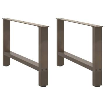 Coffee Table Legs Natural Steel - Customization in Style