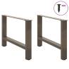 Coffee Table Legs Natural Steel - Customization in Style