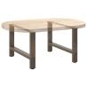 Coffee Table Legs Natural Steel - Customization in Style