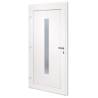 Elegant Anthracite PVC Front Door 98x200 cm - Secure & Durable