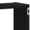 Wall Cube Shelves Black Oak | Stylish & Durable Storage - HipoMarket