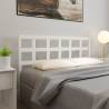 Bed Headboard White 165.5x4x100 cm Solid Wood Pine Colour white Size 165.5 x 100 cm Quantity in Package 1 